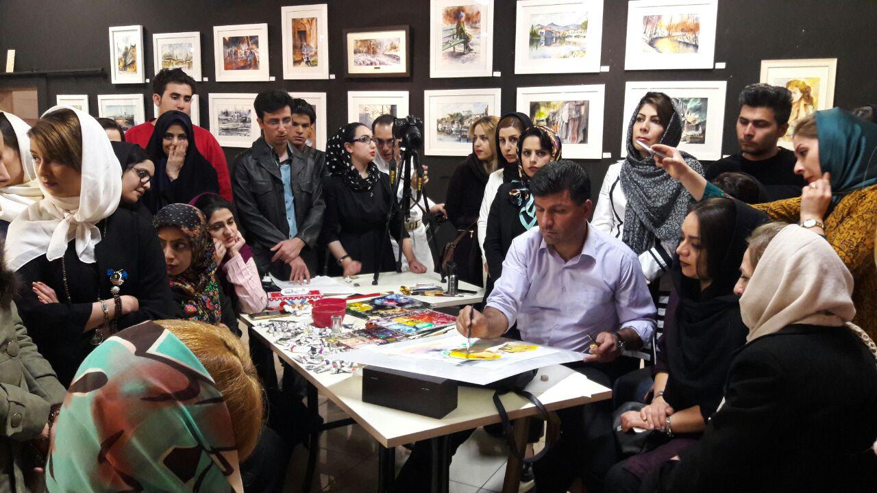آموزشگاه هنرهای تجسمی نمایشگاه های گروهی سیتی سنتر اصفهان 